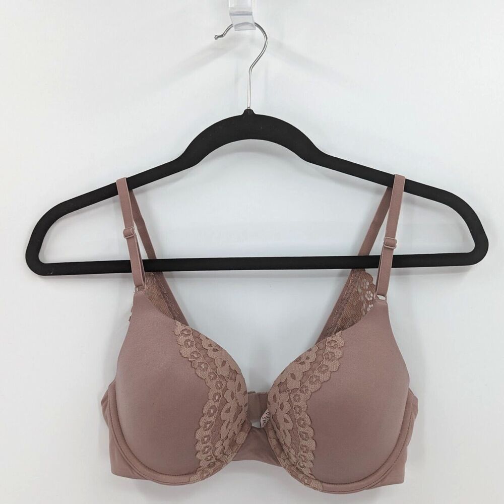Victoria's Secret Bra Women's 32D Mauve Pink Perfect Shape Body by Victoria